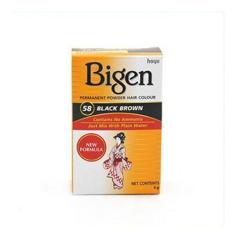 Permanent Farve Bigen 58 Black Nº58 Black Brown (6 gr)