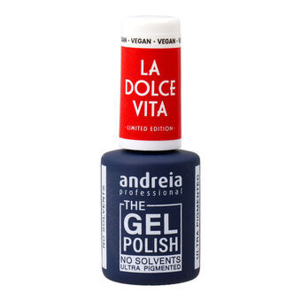 Gel-neglelak Andreia La Dolce Vita DV3 Red 10,5 ml