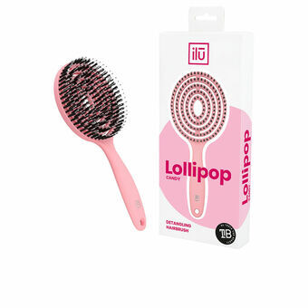 Børste til Glatning af Håret Ilū Lollipop Pink