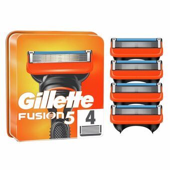 Barbering Blade Refill Gillette Fusion 5 (4 uds)