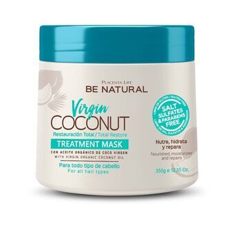 Reparerende hårmaske Be Natural Virgin Coconut 350 ml