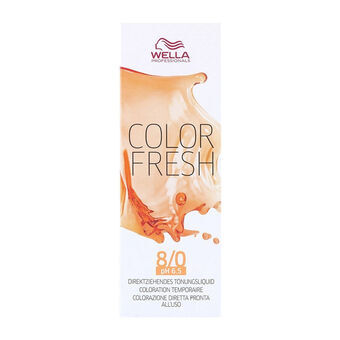 Halvpermanent farvning Color Fresh Wella Color Fresh Nº 8/0 (75 ml)
