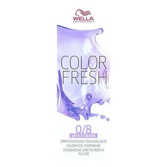 Halvpermanent farvning Color Fresh Wella Color Fresh 0/8 (75 ml)