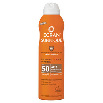 Solcreme spray Ecran Ecran Sunnique SPF 50 (250 ml) 250 ml Spf 50