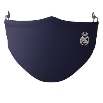 Genanvendelig stof hygiejnemaske Real Madrid C.F. Voksen Blå