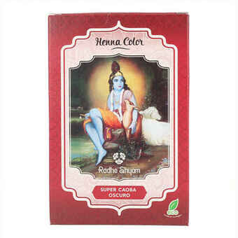 Semi-permanent Farve Henna Radhe Shyam Shyam Henna Mahogni (100 g)