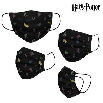 Genanvendelig stof hygiejnemaske Harry Potter Voksen Sort