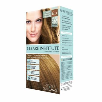 Permanent hårfarve - creme Clearé Institute Colour Clinuance Nº 6.3-rubio oscuro dorado (1 enheder)