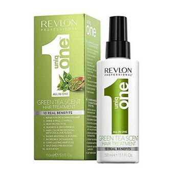 Behandling for at beskytte håret Revlon Uniq One Green Tea Scent (150 ml)