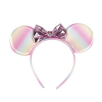 Hårbøjle Minnie Mouse Ører Pink