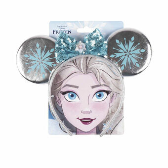 Hårbøjle Princesses Disney   Sølvfarvet Frozen Ører