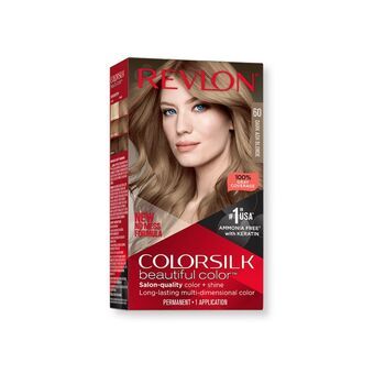 Permanent hårfarve Revlon Colorsilk Uden ammoniak Nº 60-Mørk Askeblond