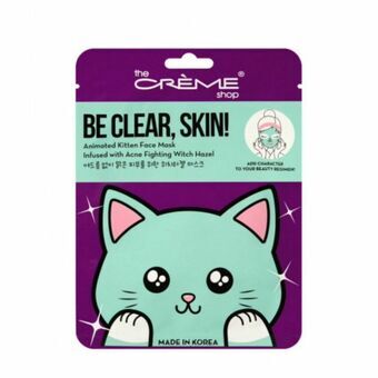 Ansigtsmaske The Crème Shop Be Clear, Skin! Kitten (25 g)
