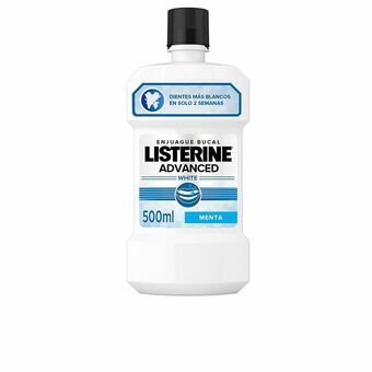Mundskyllevand Listerine Advanced  Blegning (500 ml)