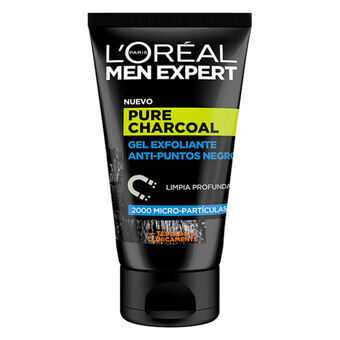 Eksfolierende ansigtscreme Pure Charcoal L\'Oreal Make Up Men Expert (100 ml) 100 ml