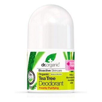 Roll on deodorant Dr.Organic DR00145 Tea tree 50 ml