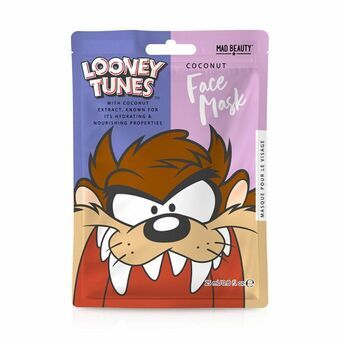 Ansigtsmaske Mad Beauty Looney Tunes Taz Kokos (25 ml)