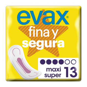 Maxi Hygiejnebind uden Vinger FINA & SEGURA Evax (13 uds)