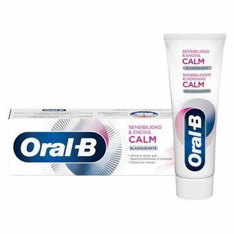 Tandblegning Tandpasta Oral-B Sensibilidad Encías Calm 75 ml (75 ml)