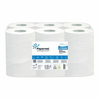 Toiletpapir Papernet Mini Jumbo 418086 (18 enheder) Dobbelt lag