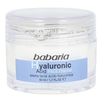 Fugtgivende ansigtscreme Babaria Hyaluronsyre (50 ml)