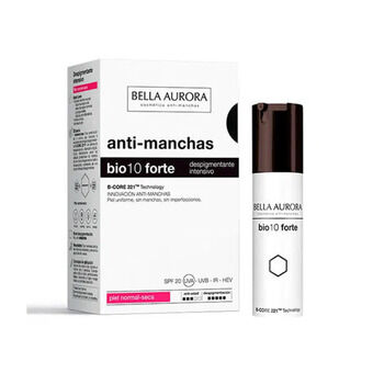 Anti-pigment creme Bella Aurora Bio10 Forte Mixet hud (30 ml) (30 ml)