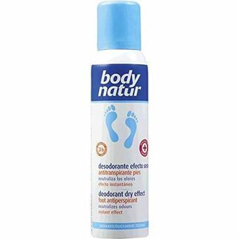 Anti-perspirant Deodorant til Fødder Body Natur (150 ml)