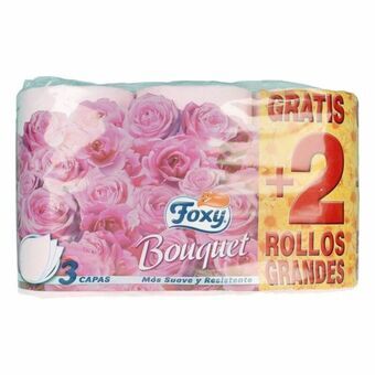Toiletpapir Foxy Bouquet 3 lag (6 uds)