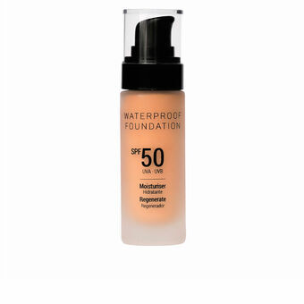 Flydende makeup foundation Vanessium Nº Shade 3-03 Vandafvisende Spf 50 (30 ml)