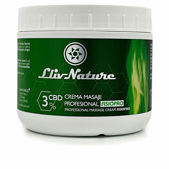 Massage creme Lliv Nature Fisiopro CBD 500 ml
