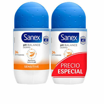 Roll on deodorant Sanex Sensitive 2 x 50 ml