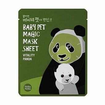 Ansigtsmaske Holika Holika Baby Pet Panda Revitaliserende (22 ml)