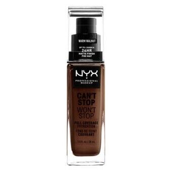 Cremet Make Up Foundation NYX Can\'t Stop Won\'t Stop warm walnut (30 ml)
