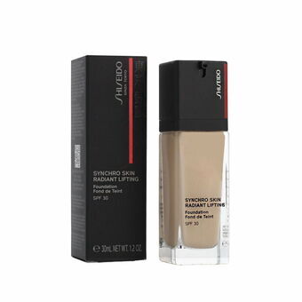 Flydende makeup foundation Shiseido Synchro Skin Radiant Lifting Nº 120 Ivory Spf 30 30 ml