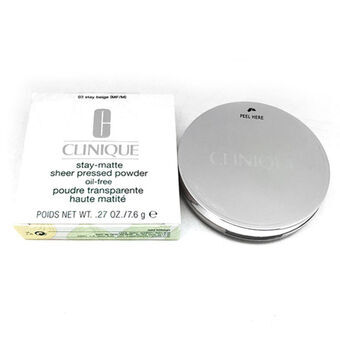Kompakte pulvere Stay-Matte Clinique Stay Buff (7,6 g)