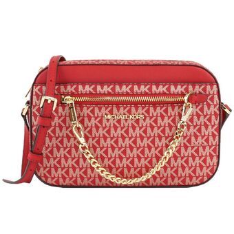 Håndtasker til damer Michael Kors 35F2GTTC9K-CHILI-PL-GLD Rød (26 x 18 x 6 cm)