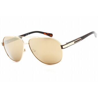 Solbriller til mænd Guess GF0247-32G Gylden Ø 61 mm