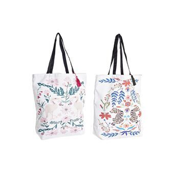Håndtasker til damer DKD Home Decor Polyester Nylon Vandtæt 2 enheder Tote bag (43 x 15 x 66 cm)