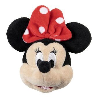 Nøglering med krammedyr Minnie Mouse Rød