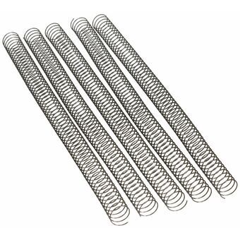 Bindende spiraler Fellowes 25 enheder Sort Metal Ø 16 mm