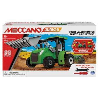 Traktor med Skovl Meccano STEM  110 Dele