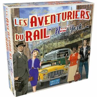Brætspil Les Aventuriers du Rail - New York (FR)