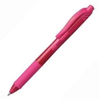 Kuglepen Pentel EnerGel Pink 0,7 mm (12 Dele)