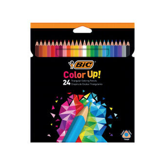 Farveblyanter Bic Color Up Multifarvet 24 Dele