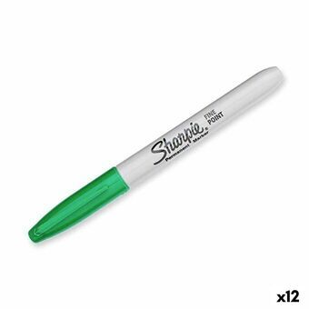 Sprittusch Sharpie Fine Point Grøn 0,9 mm (12 enheder)