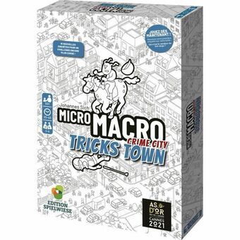 Brætspil BlackRock Micro Macro: Crime City - Tricks Town