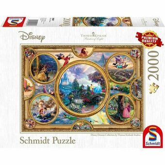 Puslespil Schmidt Spiele Disney Dreams Collection 2000 Dele