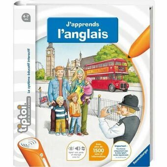 Interaktiv bog til børn Ravensburger Tiptoi I\'m learning English