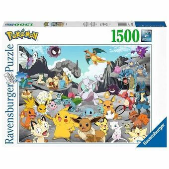 Puslespil Pokémon Classics Ravensburger 1500 Dele