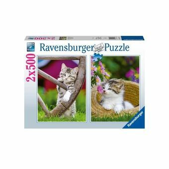 Puslespil Ravensburger Kittens 2 x 500 Dele